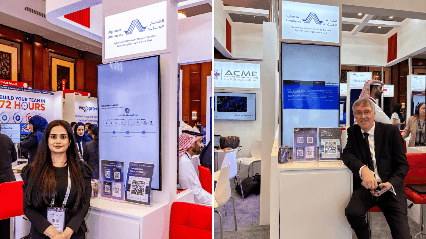 ACME and Alghanim at GITEX 2024 stand